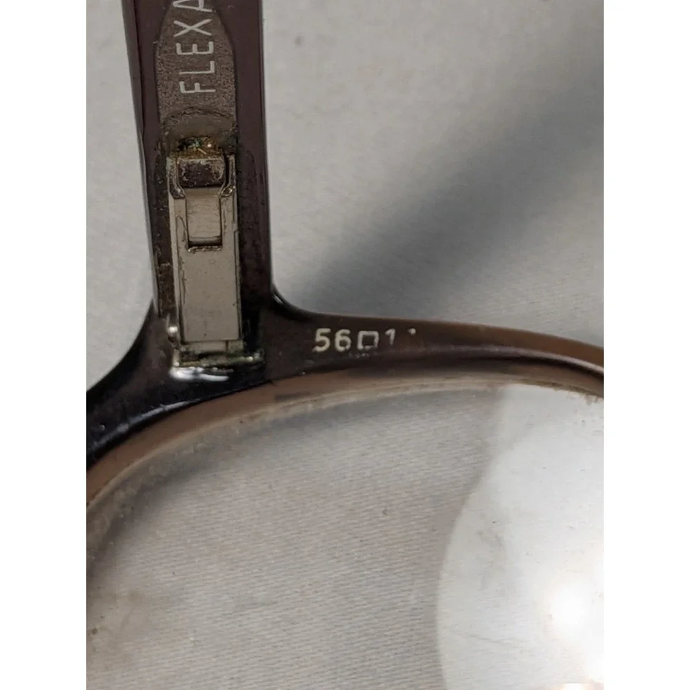 Vintage Ropco Made In Italy Eyeglasses Frame Brown Gradient Unisex 56[]11